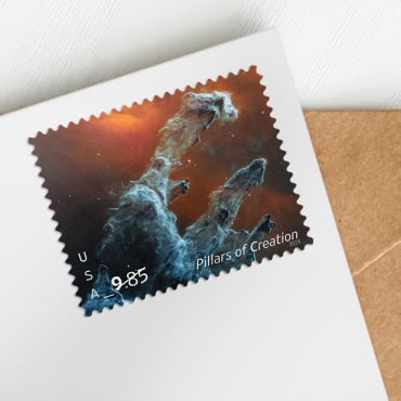 2024 Pillars of Creation Priority Mail Postage Stamps