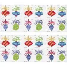 2011  Contemporary Christmas: Holiday Baubles Forever First Class Postage Stamps