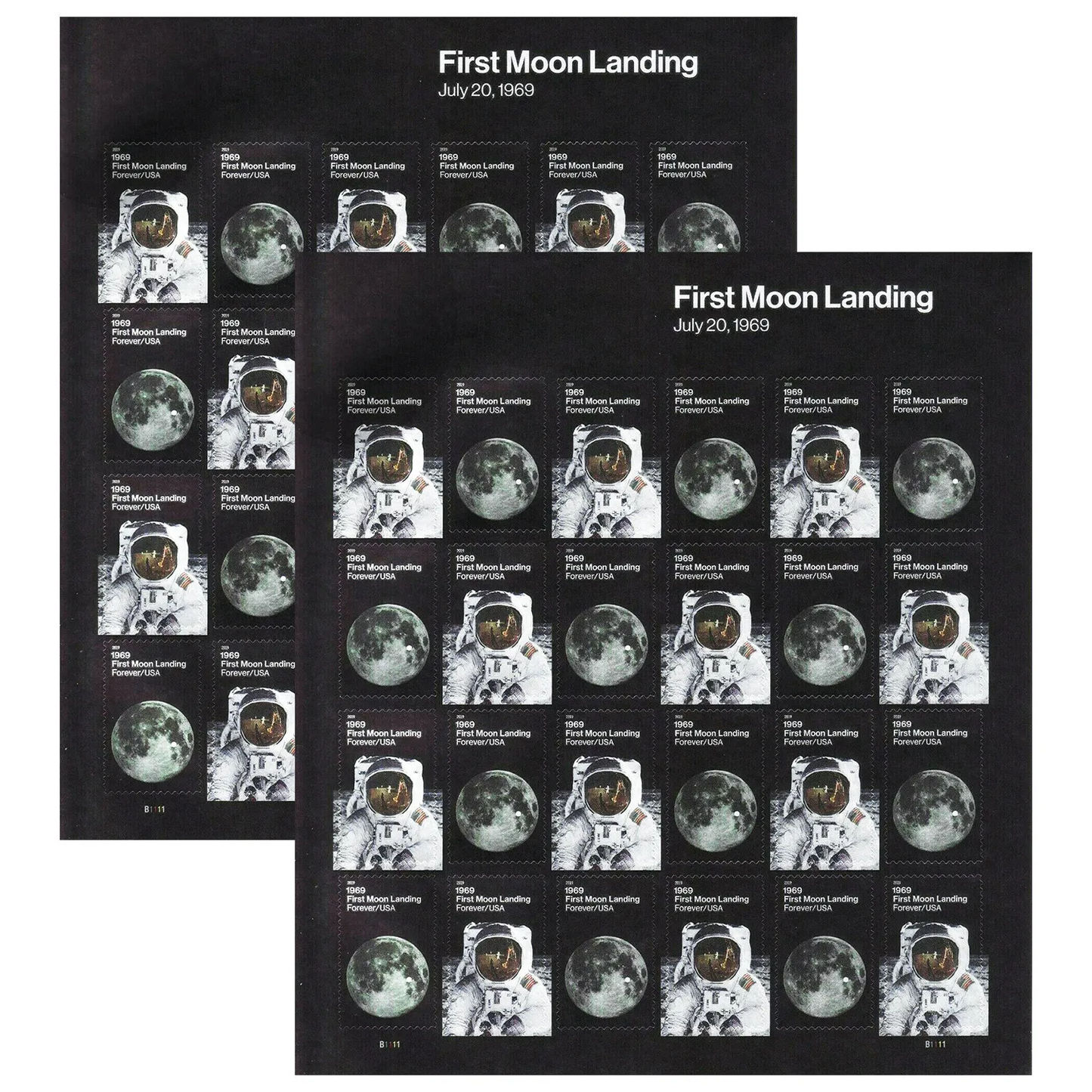 2019 First Moon Landing Forever First Class Postage Stamps